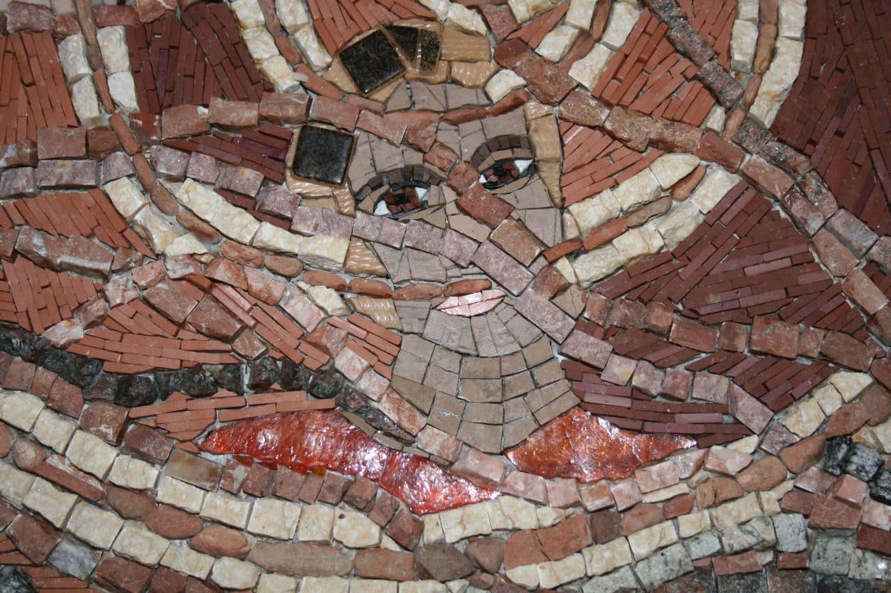 Mosaïque de piscine