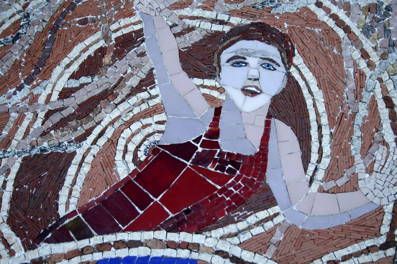 Mosaïque de piscine