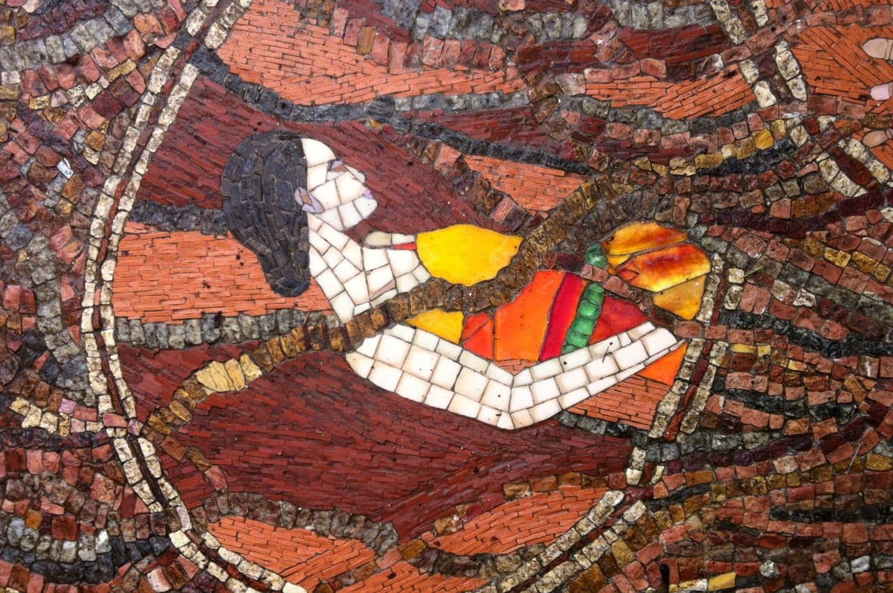 Mosaïque de piscine